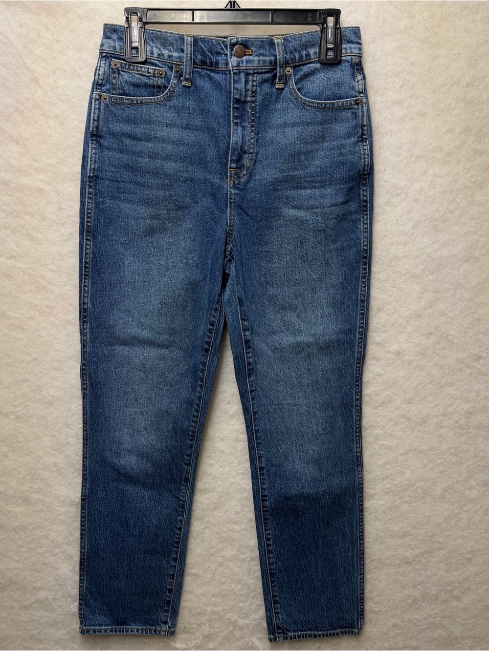 J.Crew Classic Vintage Straight Jeans High Rise 26 Medium Wash 99% Cotton